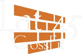 Lat 45 CrossFit logo
